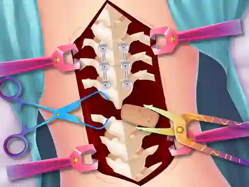 Spēle Anna Scoliosis Surgery online
