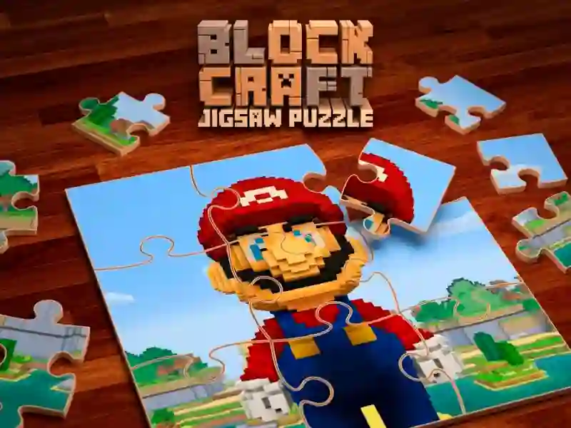 Spēle Block Craft Jigsaw Puzzle online