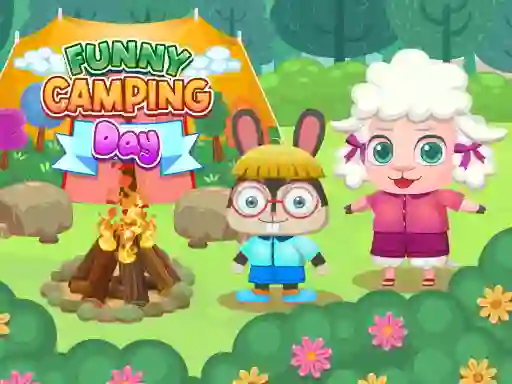 Spēle Funny Camping Day online