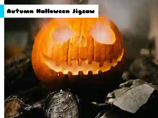 Spēle Autumn Halloween Jigsaw online