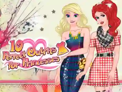Spēle 10 Perfect Outfits for Princesses online