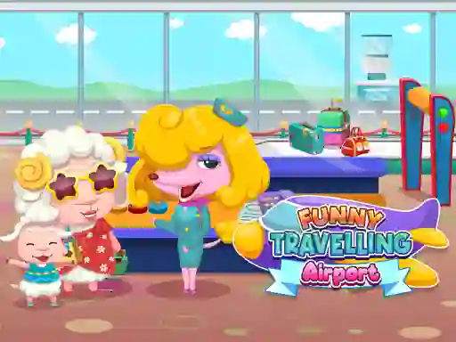 Spēle Funny Travelling Airport online