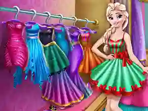 Spēle Ice Queen Wardrobe Cleaning online