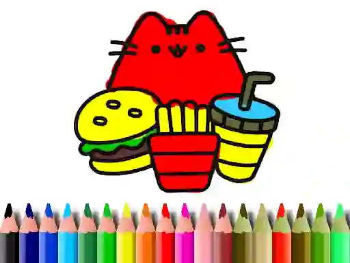 Spēle Back To School: Cute Cats Coloring online