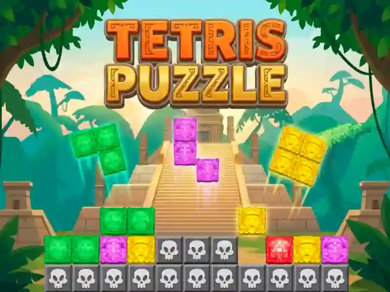 Spēle Tetris Puzzle online