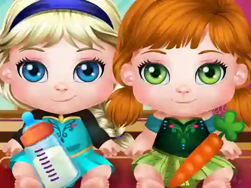 Spēle Baby Frozen Fun Day online