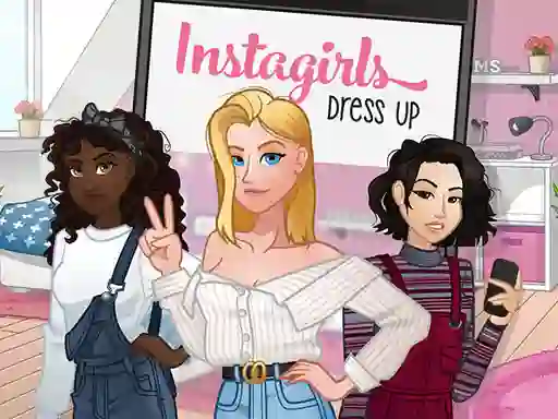 Spēle Instagirls Dress Up online