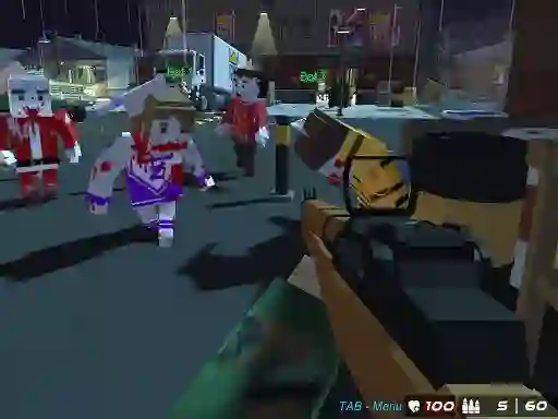 Spēle GunGame 24 Pixel online