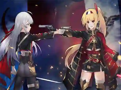 Spēle Anime Girl With Gun online