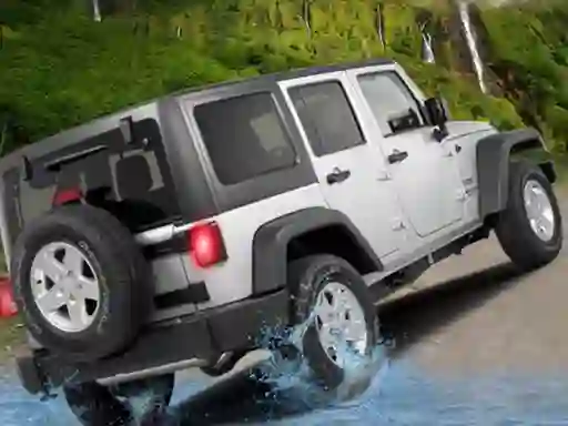 Spēle 4x4 Passenger Jeep Driving game 3D online