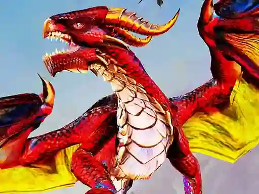 Spēle Flying Dragon City Attack online