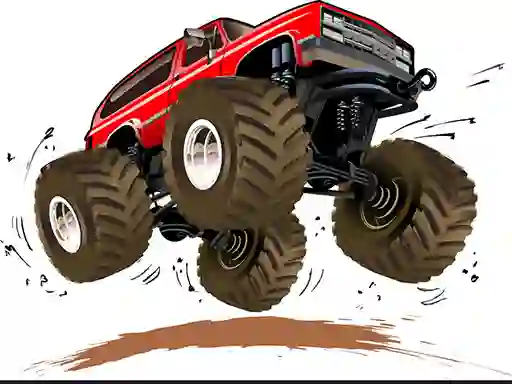 Spēle Monster Trucks Memory online