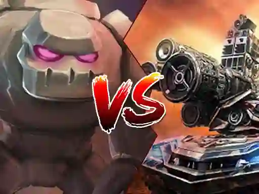 Spēle Tank vs Golems online