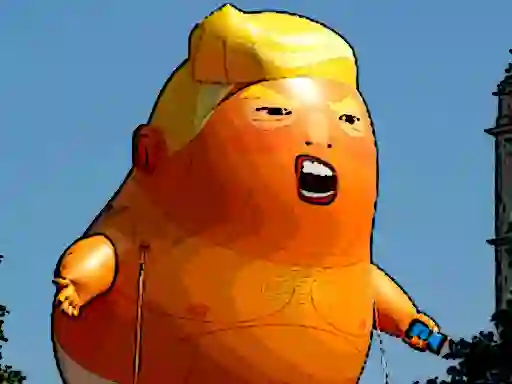 Spēle Trump Flying Adventure online