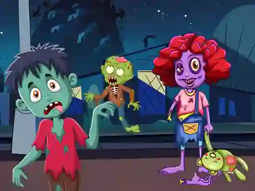 Spēle Zombie Fun Jigsaw online