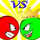 Spēle Red ball vs green king online