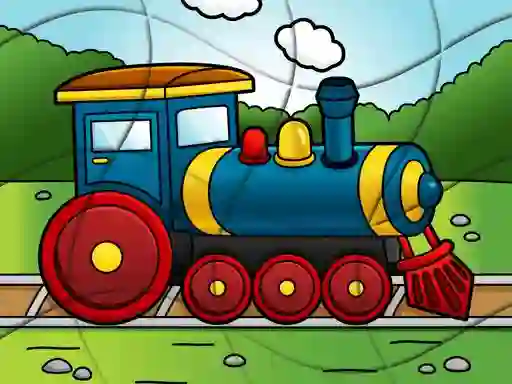Spēle Transport Wavy Jigsaw online