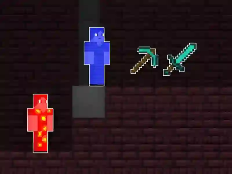 Spēle Fire Steve and Water Alex online