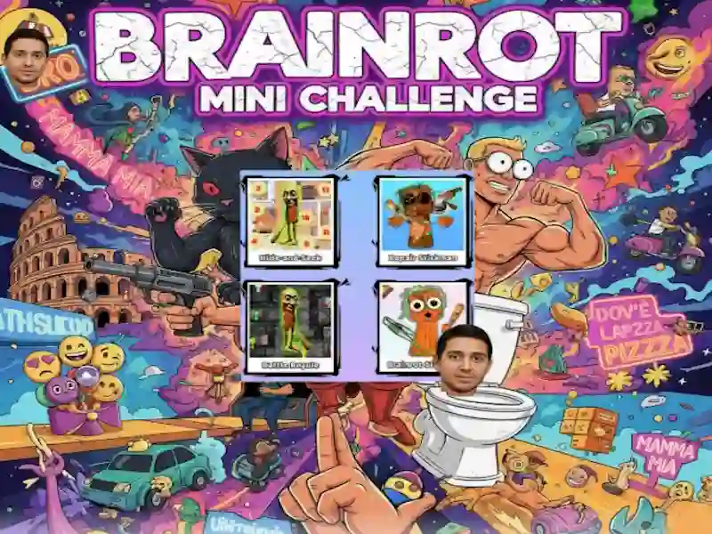 Spēle Brainrot Mini Challenge online