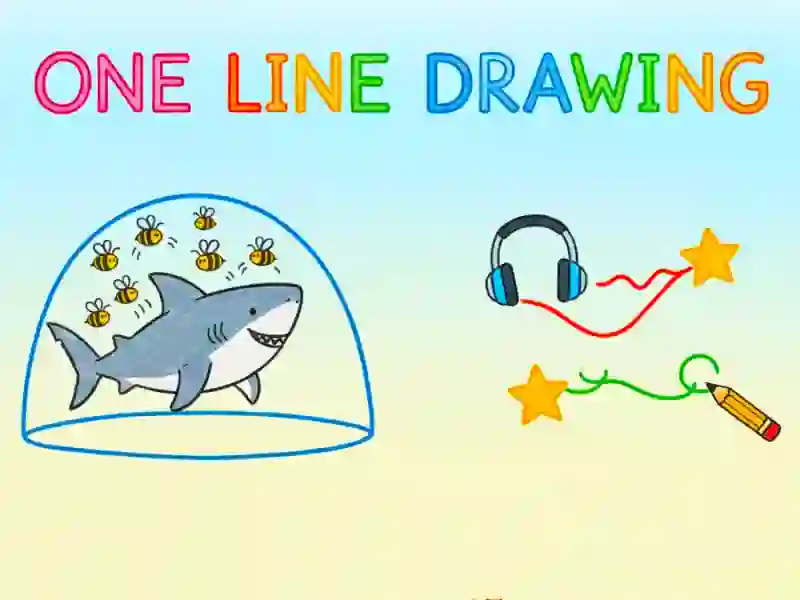 Spēle One Line Drawing online