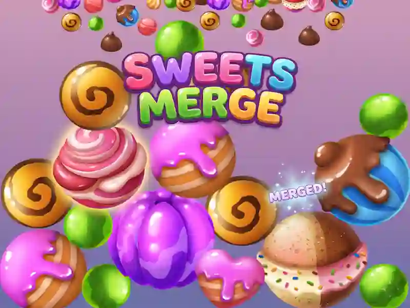 Spēle Sweets Merge online