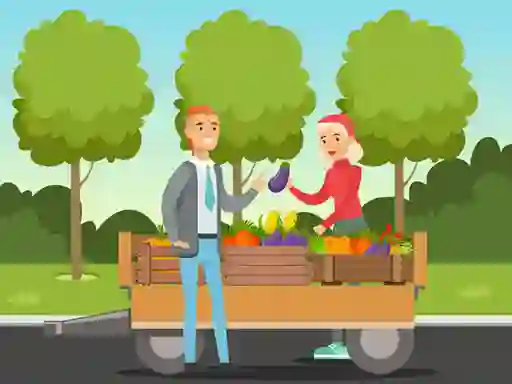 Spēle Selling Trucks Match 3 online