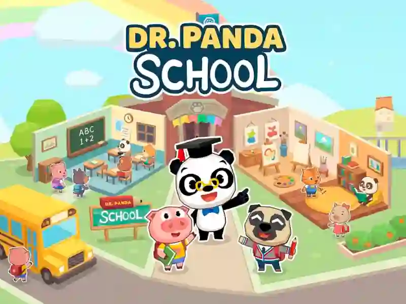 Spēle Dr Panda School online