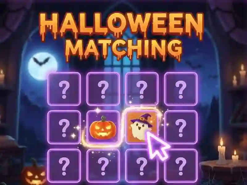 Spēle Halloween Matching online