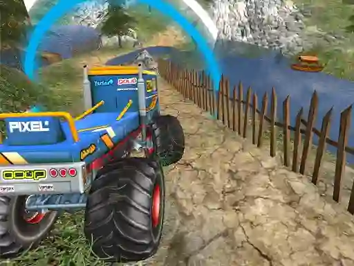Spēle Monster Truck Offroad Driving Mountain online