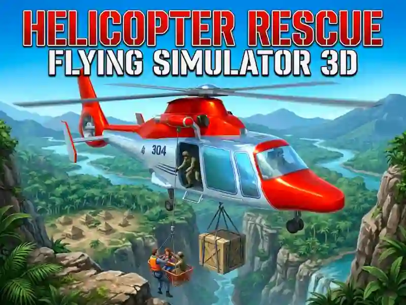 Spēle Helicopter Rescue Flying Simulator 3d online