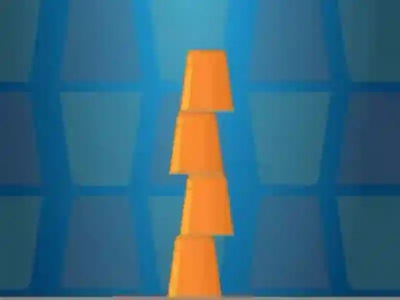 Spēle Cups Tower Builder online
