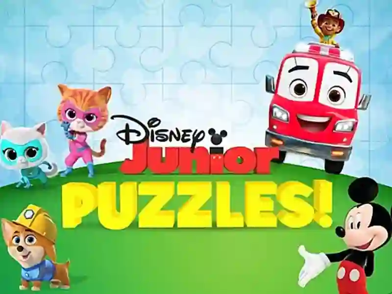 Spēle Disney Junior Puzzles online