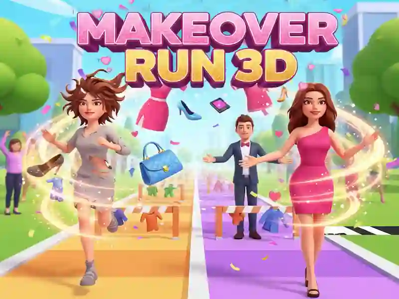 Spēle Makeover Run 3D online