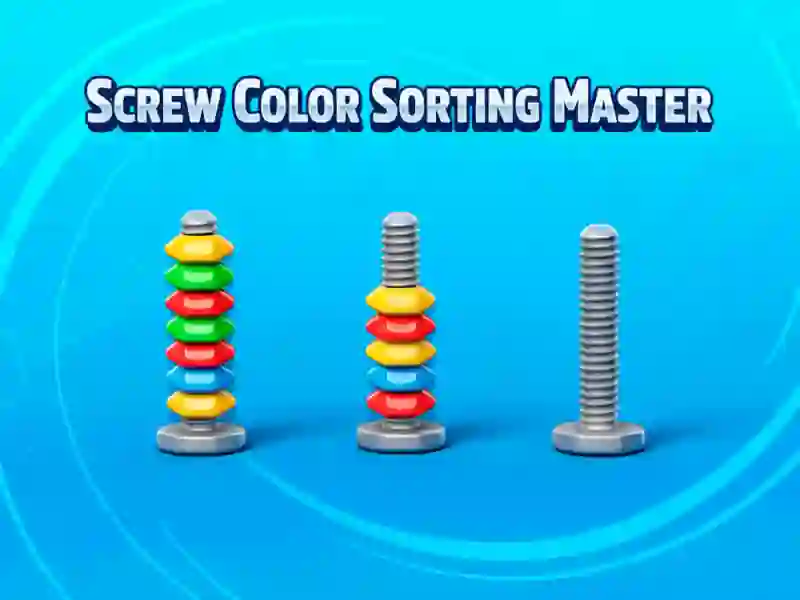 Spēle Screw Color Sorting Master online