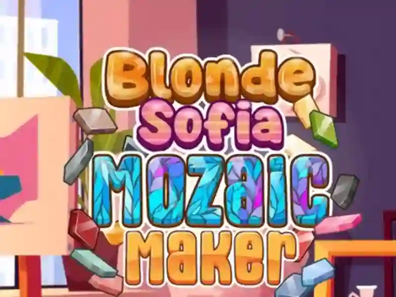 Spēle Blonde Sofia: Mozaic Maker online