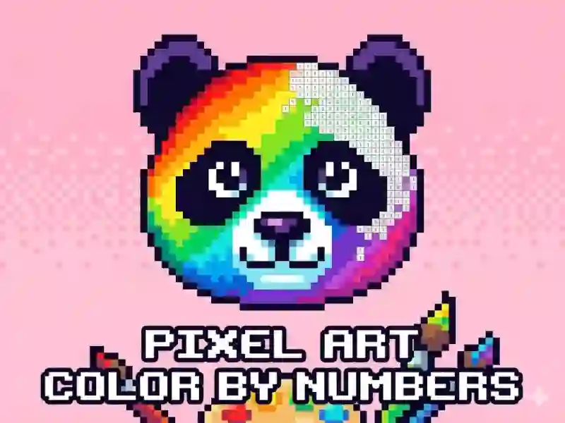 Spēle Pixel Art - Color by Numbers online