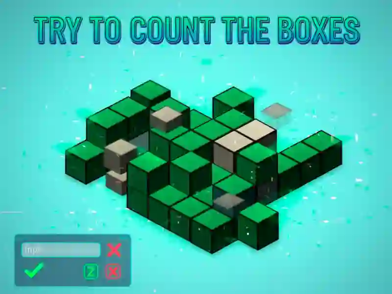Spēle Try To Count The Boxes online