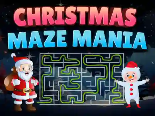 Spēle Christmas Maze Mania online