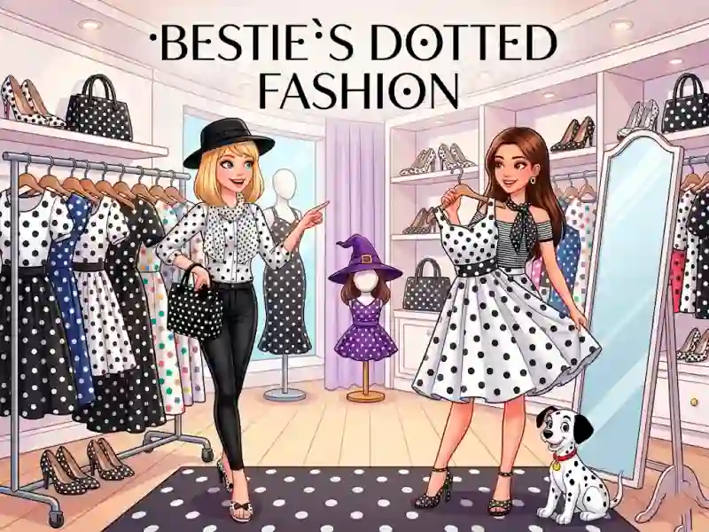 Spēle Bestie`s Dotted Fashion online