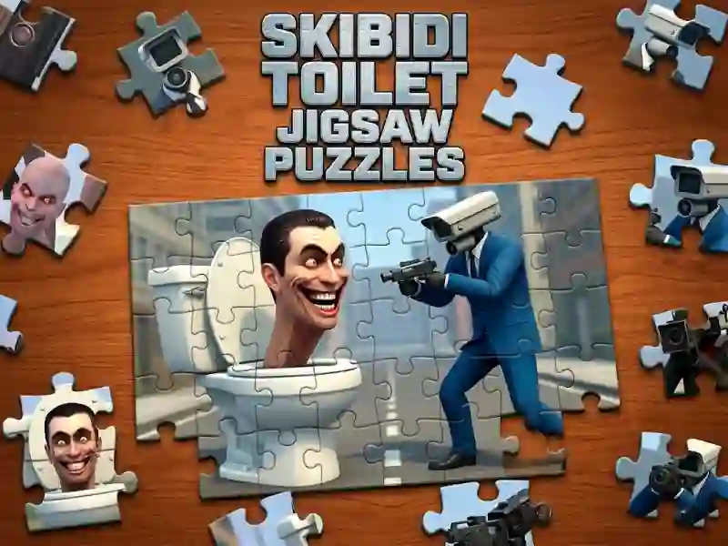 Spēle Skibidi Toilet Jigsaw Puzzles online