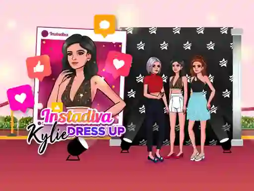Spēle Instadiva Kylie Dress Up online