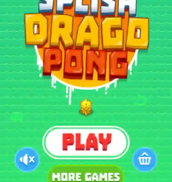 Spēle Splish Drago Pong online