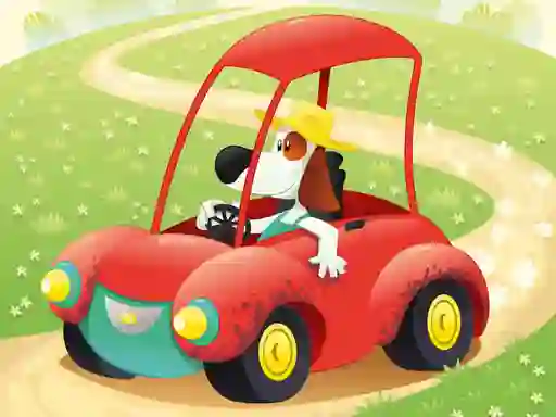 Spēle Funny Animal Ride Difference online