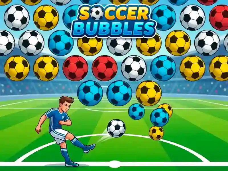 Spēle Soccer Bubbles online
