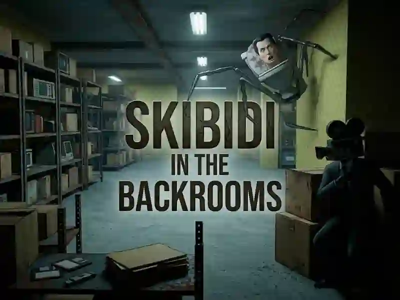 Spēle Skibidi In The Backrooms online