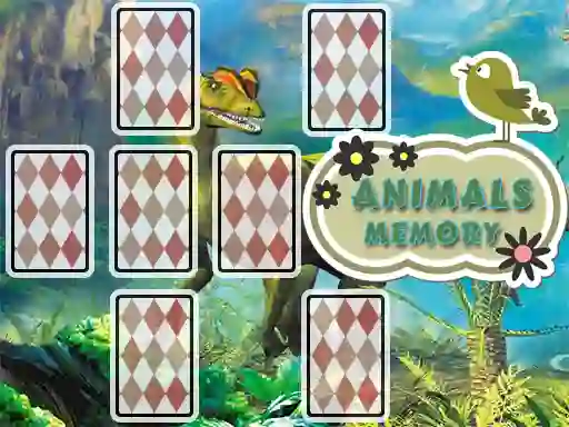 Spēle Animals Cards Memory online