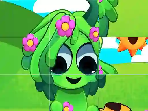 Spēle Sprunki Incredibox Slide Puzzle online