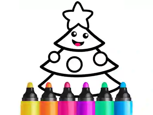 Spēle Drawing Christmas For Kids online