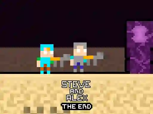 Spēle Steve and Alex TheEnd online