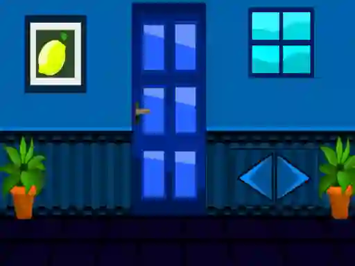 Spēle Blue House Escape online
